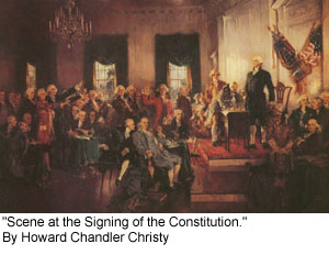 constitution signing